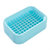 双层沥水香皂盒创意吸水海绵肥皂架卫生间浴室香皂架肥皂盒(肥皂盒1个装)第5张高清大图