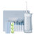 素士冲牙器便携式可拆卸水牙线洗牙器 洁牙器牙套清洗 W1迷雾蓝第2张高清大图