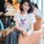 蒂克罗姆紫色可乐纯棉T恤T5157(白色 S)第5张高清大图