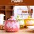 日式家用手绘陶瓷调味罐套装单个装厨房用品油盐酱料储物调味盒(樱花调味罐绿色单个（送勺子） 陶瓷1)第4张高清大图