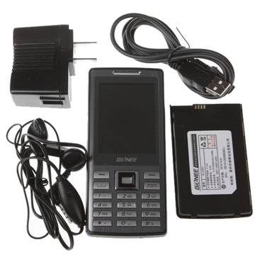 金立（GiONEE）V109 GSM手机（时尚黑）双卡双待（2500mAh超大容量电池、直板键盘、2.4英寸屏）