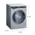 西门子（SIEMENS）10公斤 洗烘一体 全自动变频滚筒洗衣机 智控烘干 WD14U5680W第4张高清大图