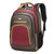 新款双肩背包大容量背包休闲旅游日常出行背包(黑配红 19966#)第4张高清大图