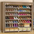 索尔诺 超大容量加固双排7层14格防尘简易鞋柜带拉链0707C(紫色 0707C)第2张高清大图