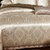 欧式贡缎提花全棉四件套纯棉婚庆床单被套1.8/2.0m米(巴赫-紫金)第2张高清大图