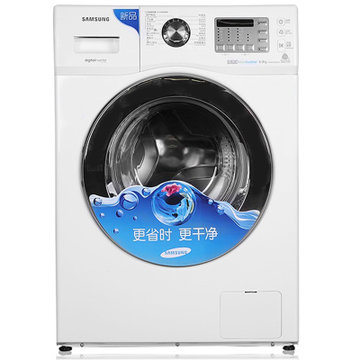 三星(SAMSUNG) WF602U2BKWQ/SC 6公斤 变频节能滚筒洗衣机(白色) 泡泡净技术