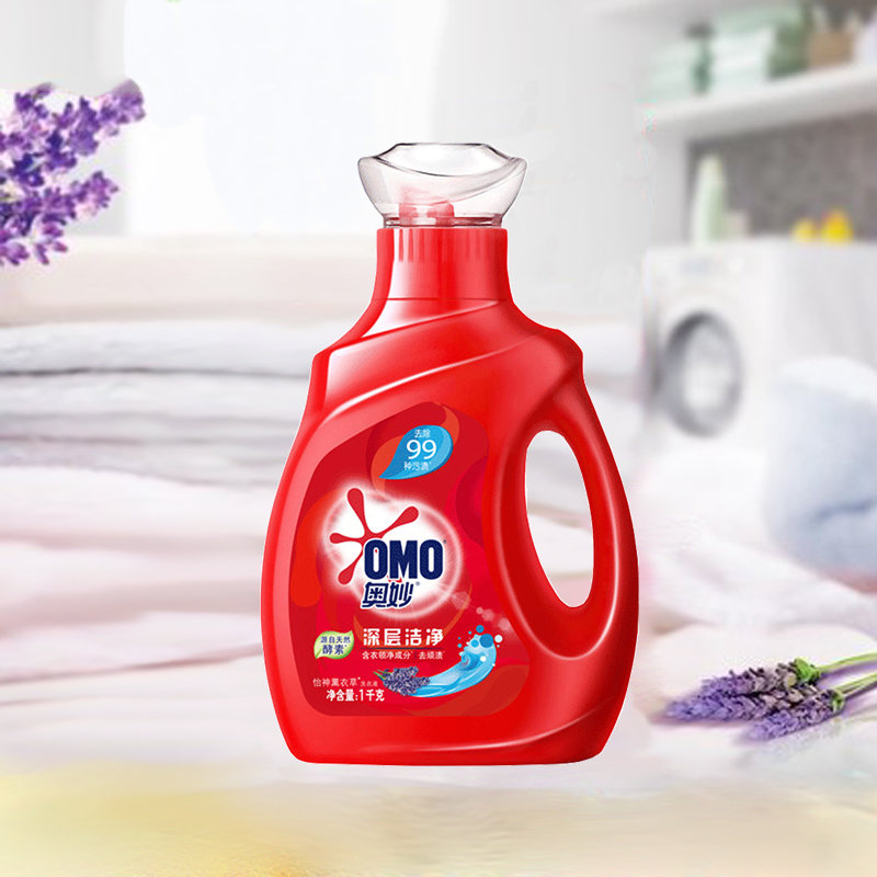 深层洁净除菌除螨洗衣液深层清洁手洗机洗家庭装官方奥妙1kg金纺420g2