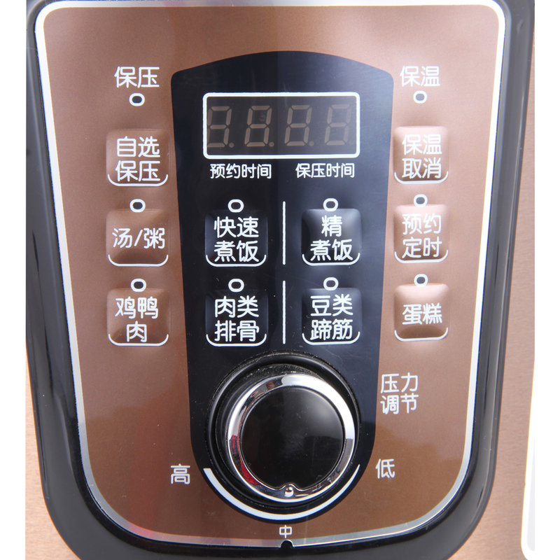 多丽多功能电压力锅ybw50-90(5y8)钛金