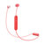 索尼（SONY）WI-C300入耳式无线蓝牙耳机 颈挂式苹果安卓手机通用线控耳麦(红色)第2张高清大图