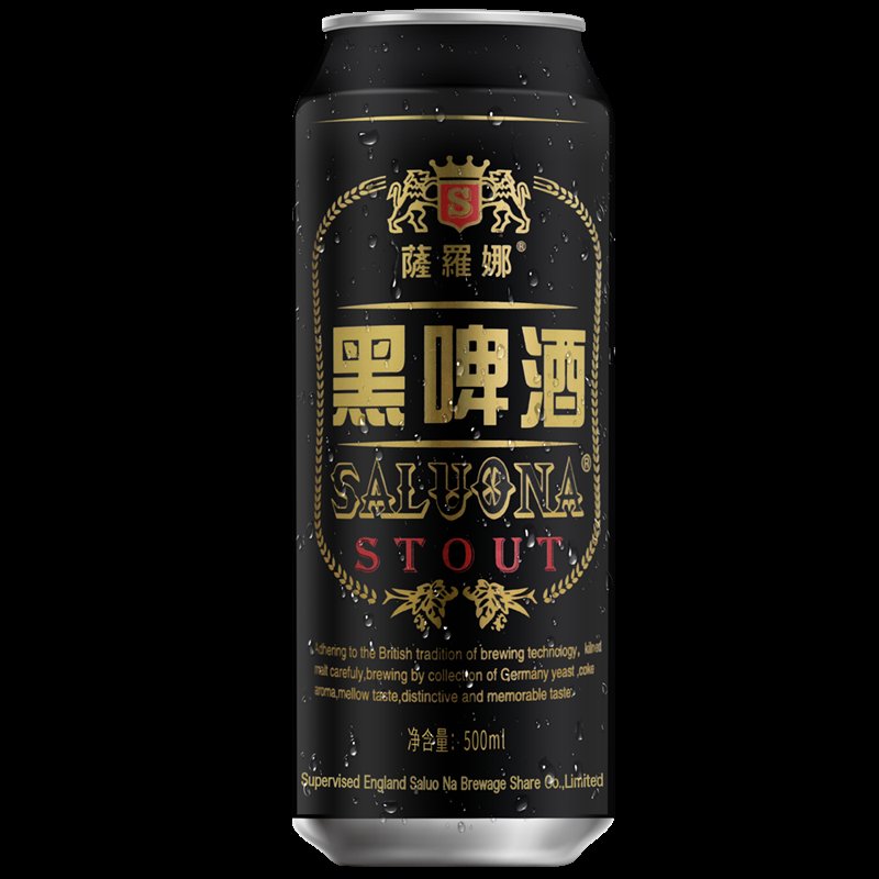 萨罗娜黑啤酒整箱12罐黑啤500ml12听畅爽醇厚啤酒整箱500ml12瓶
