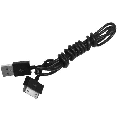 车德克DK-4300双USB全功率iPhone/iPad车载充电器（黑色）
