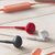 铁三角 C200BT 耳塞式运动无线蓝牙耳机 手机耳麦 颈挂通话 红第3张高清大图
