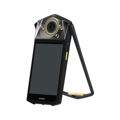 卡西欧（CASIO）EX-TR750 数码相机（3.5英寸大屏 双LED灯）美颜自拍神器 黑色