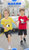 史努比儿童可爱卡通夏季短袖T恤纯棉潮流(果粉史努比头上塌克 140cm)第4张高清大图