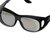 乐歌（Loctek）3DCP03A超大加厚圆偏光3D/不闪式3D电视眼镜（黑色）第4张高清大图