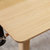 恒兴达 榉木实木书桌北欧办公桌简约电脑书桌一体桌书房写字桌书法桌(原木色 书桌+书椅（硬坐板）)第5张高清大图