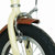 阿米尼折叠自行车迷你自行车12寸便携成人折叠车男女款学生单车 EKB2001(洋白/淡蓝板罩)第3张高清大图