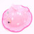 2019春夏季韩版女宝宝可爱粉色卡通造型遮阳帽子 百搭 多种颜色 6个月-3岁(均码 粉红布帽)第3张高清大图