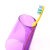 动动手 多功能方便卫生洗漱杯(紫色)第2张高清大图