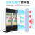 五洲伯乐LCD-868双门上冷藏下冷冻展示冰柜水果保鲜柜啤酒柜第4张高清大图