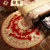龙禧家居 欧式圆形地毯 客厅茶几卧室床边毯 电脑椅餐桌垫门厅入户地毯(1252红色)第2张高清大图