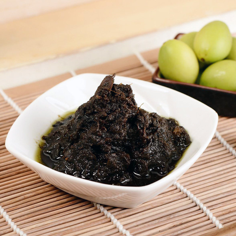 简盛潮州潮汕咸菜香港橄榄菜180g下饭小咸菜港式风味 佐餐就饭拌饭