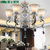 雷士 欧式吊灯水晶灯复古欧式美式客厅卧室餐厅灯具ECD9000(8头不带光源)第2张高清大图