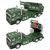 鸭小贱1：60解放卡车导弹车运输车油罐车野战军车回力车合金车模型儿童玩具车351B(军事导弹车)第3张高清大图