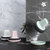 日本AKAW爱家屋浴室瓷砖浴缸带手柄海绵擦厨房多功能清洁刷灶台刷(白色)第2张高清大图
