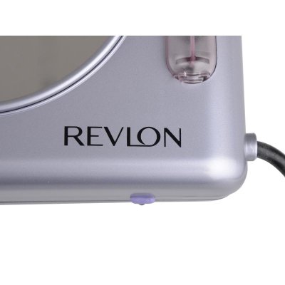 露华浓（REVLON）RV-39金属银卷发造型棒（18根可随意弯曲加热棒，活动折合支架，化妆镜及照明夜灯，温度指示灯设计）