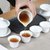 羊脂玉功夫茶具套装家用轻奢中式泡茶办公室会客高档白瓷盖碗茶杯(十头玉兰杯套组(安全包装) 10件)第5张高清大图