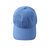 WinnieTang“经典棒球帽”休闲运动风全棉鸭舌帽遮阳纯色时尚帽子(蓝色)第5张高清大图
