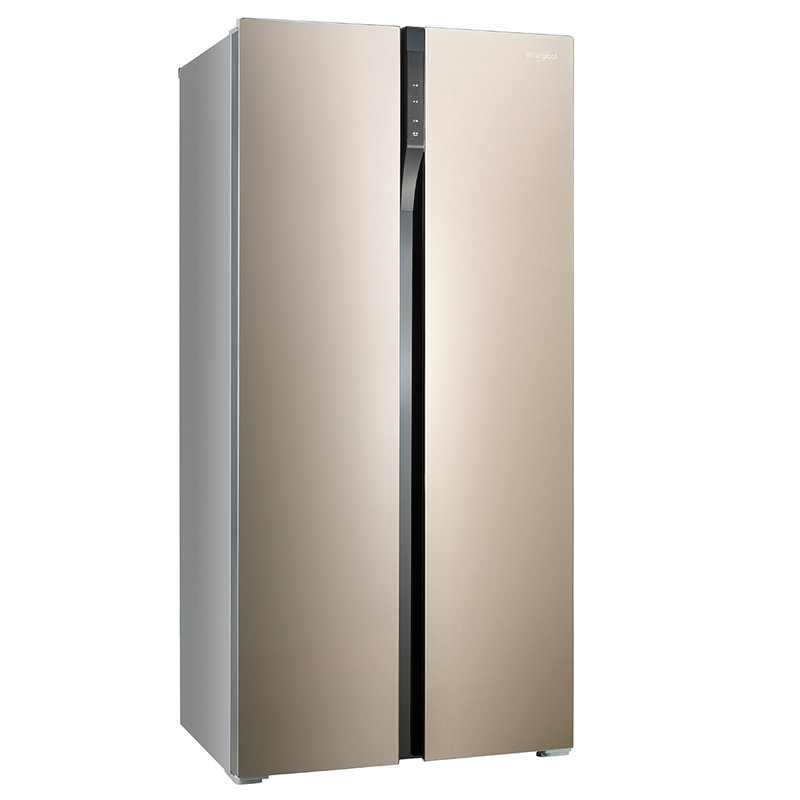 惠而浦(whirlpool)bcd-452wdgbw 452立升对开门冰箱 超薄箱体 鲁克斯