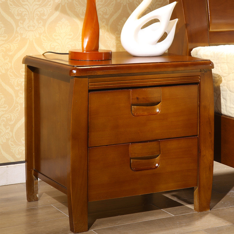 8米双人床 婚床 实木雕花 多色可选 现代中式家具 百城送货安装(海棠