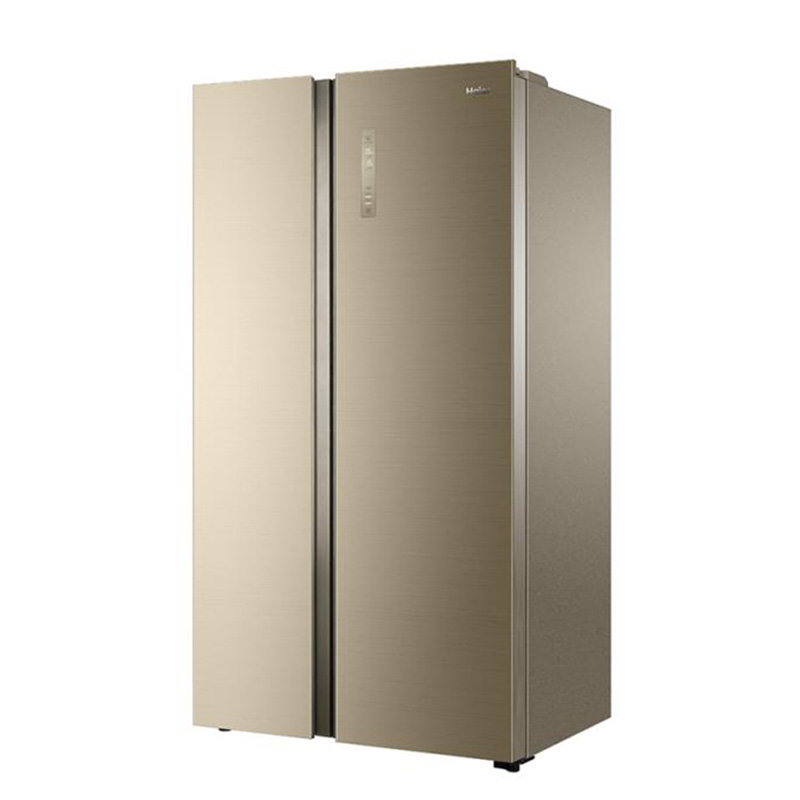 海尔(haier) bcd-649wdgk 649升变频对开门冰箱(金色)(江浙皖特价)