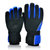 凯速 运动保暖PU皮手套 骑行摩托车手套 男士户外手套 均码(蓝色)第3张高清大图