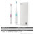 拜尔（BAIR） 拜尔A9智能3档电动牙刷智能提醒成人声波震动电动牙刷（送2支刷头+充电线）(粉红色)第3张高清大图