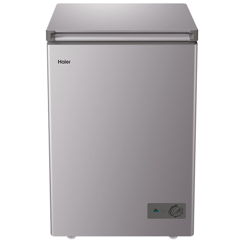 海尔haier100升冰柜家用小型冷冻柜卧式速冻冷柜一级能效冷柜bcbd100