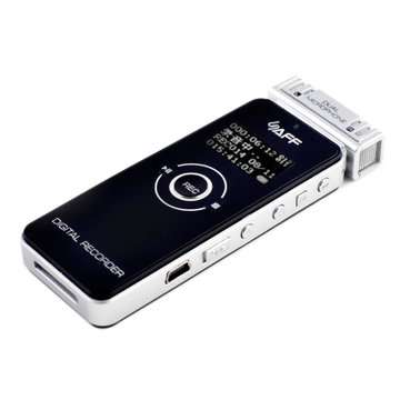 萨发（SAFF）SF-800录音笔（黑色）（8G） 高清 远距 声控录音 外放mp3 FM收音机