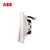 ABB开关插座面板轩致白色二三极五孔AF205插座面板套餐合集(二位单控（带LED灯）)第4张高清大图