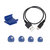 Audio Technica/铁三角 ATH-CK200BT魔音运动无线蓝牙入耳式耳机(蓝)第4张高清大图