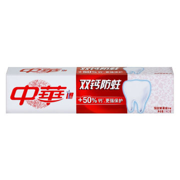 中华(ZHONGHUA)双钙防蛀 缤纷鲜果味牙膏140g