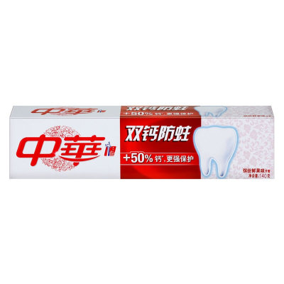 【小程序专享】中华(ZHONGHUA)双钙防蛀 缤纷鲜果味牙膏140g