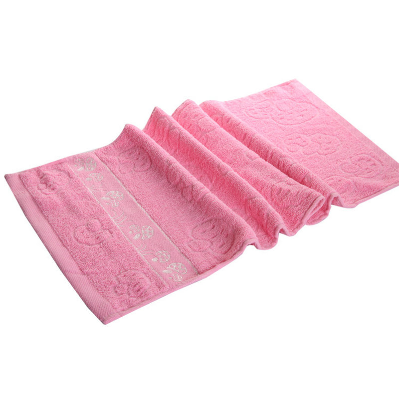 无捻纯棉毛巾面巾批发定制礼品广告赠品加厚蘑菇毛巾纯棉(一条毛巾