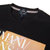 阿玛尼Armani男装黑色短袖T恤AJ系列男款圆领半袖印花t恤90851(黑色 XXL)第4张高清大图