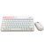 罗技（Logitech）无线鼠标键盘套装 USB电脑笔记本迷你键鼠超薄款(白色 MK240 NANO)第3张高清大图