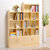 鹊松家居实木书柜带门儿童书橱书架自由组合储物置物松木柜(A款书柜)第3张高清大图