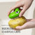 joie鳄鱼系列 厨房用具弹簧夹长条封口条水果刀削皮刀蔬菜刷家用(鳄鱼蔬菜刷)第4张高清大图