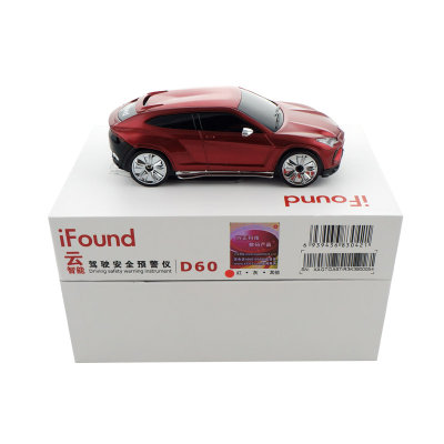 方正科技(iFound)电子狗D60(兰博基尼SUV，智能云狗，采用智能过滤干扰系统)（红色）