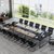 喜百灵XBL-HYZ002会议桌现代简约大小型会议室长条会议桌(乳白)第3张高清大图